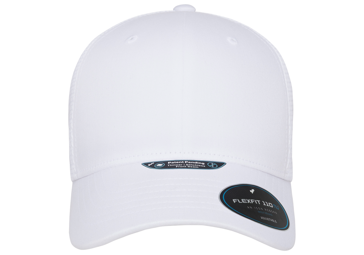 Flexfit 110 NU Mesh Cap, Black | 110MNU-BK-ONE