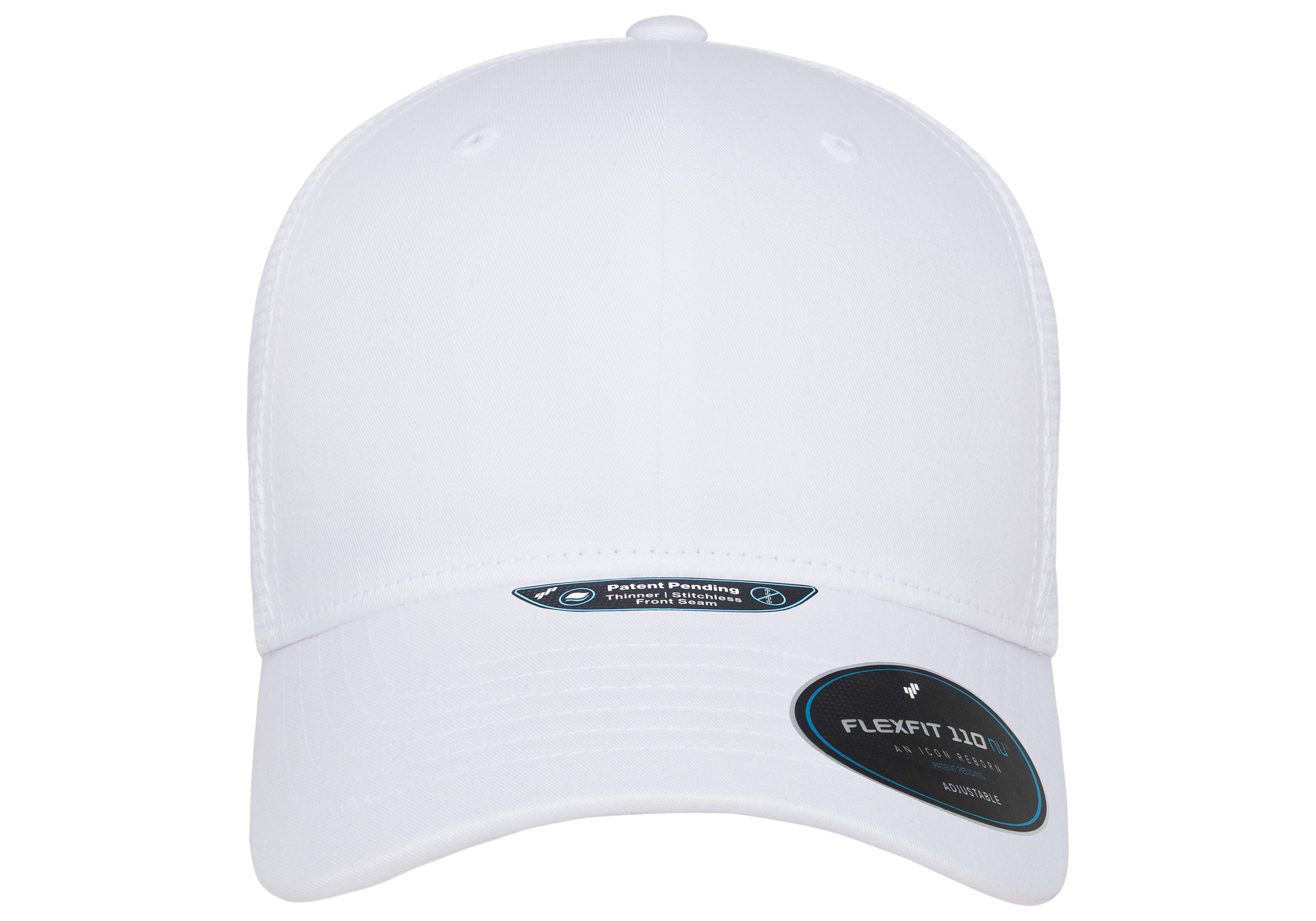 Flexfit 110 NU Mesh Cap, Black | 110MNU-BK-ONE
