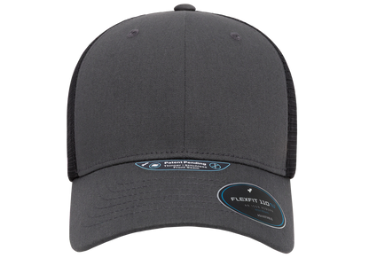Flexfit 110 NU 2-Tone Mesh Cap, Charcoal/Black | 110MTNU-CHBK-ONE