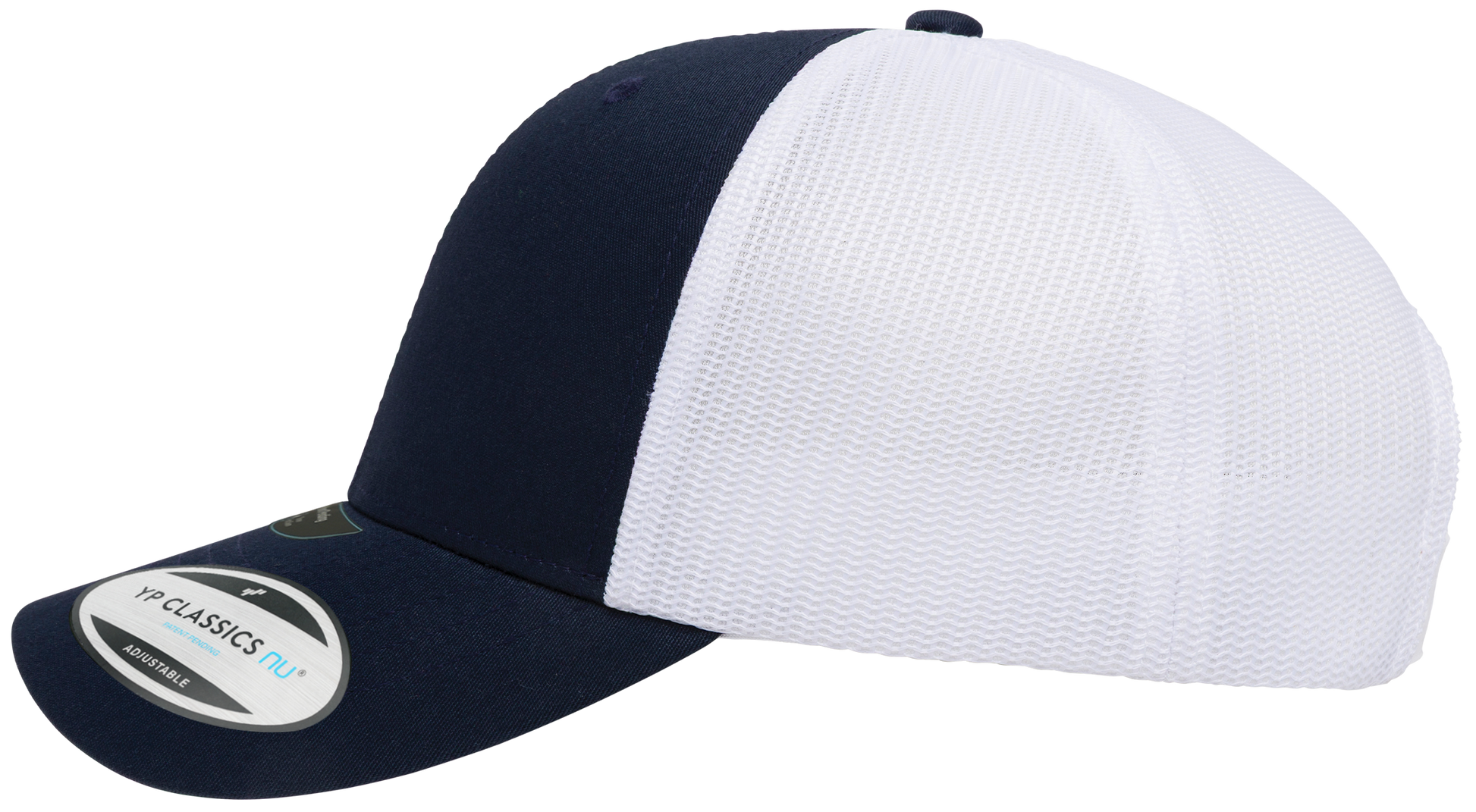 Flexfit YP Classics NU 2-Tone Trucker Cap, Charcoal/Black