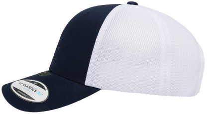 Flexfit YP Classics NU 2-Tone Trucker Cap, Charcoal/Black