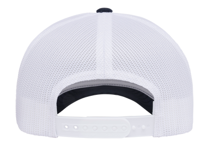 Flexfit YP Classics NU 2-Tone Trucker Cap, Charcoal/Black