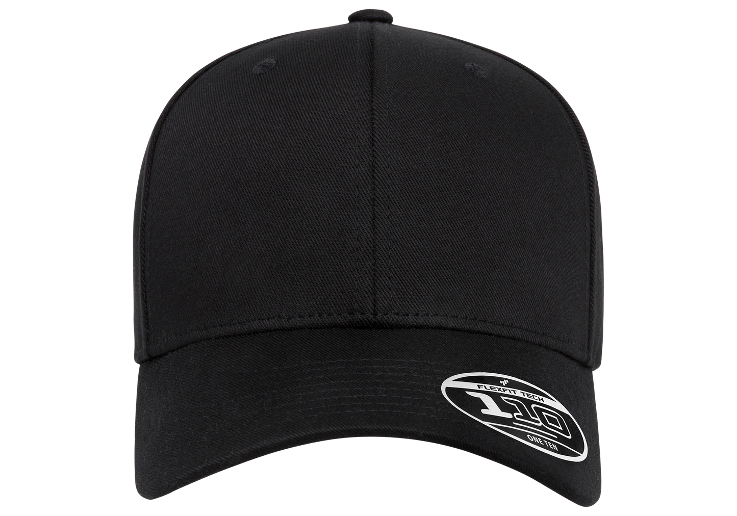 Flexfit 6277 Adjustable 110 Wooly Combed Cap, Black