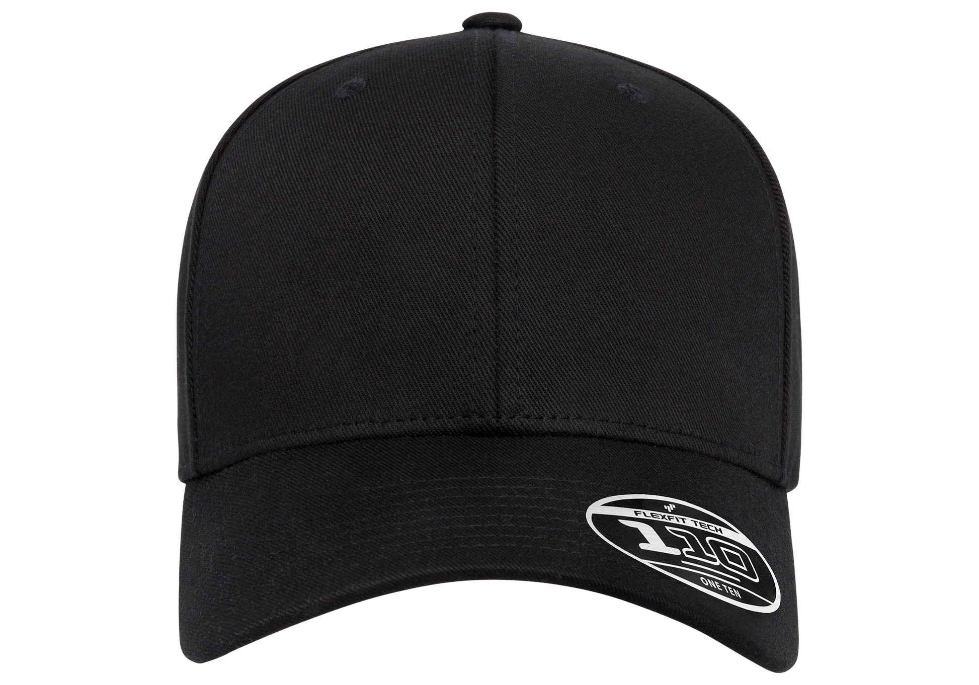 Flexfit 6277 Adjustable 110 Wooly Combed Cap, Black