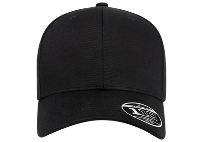Flexfit 6277 Adjustable 110 Wooly Combed Cap, Black