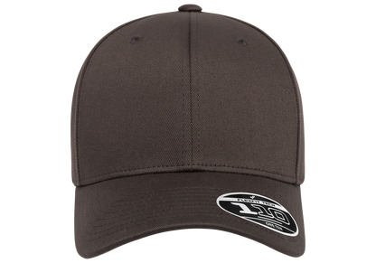Flexfit 6277 Adjustable 110 Wooly Combed Cap, Black