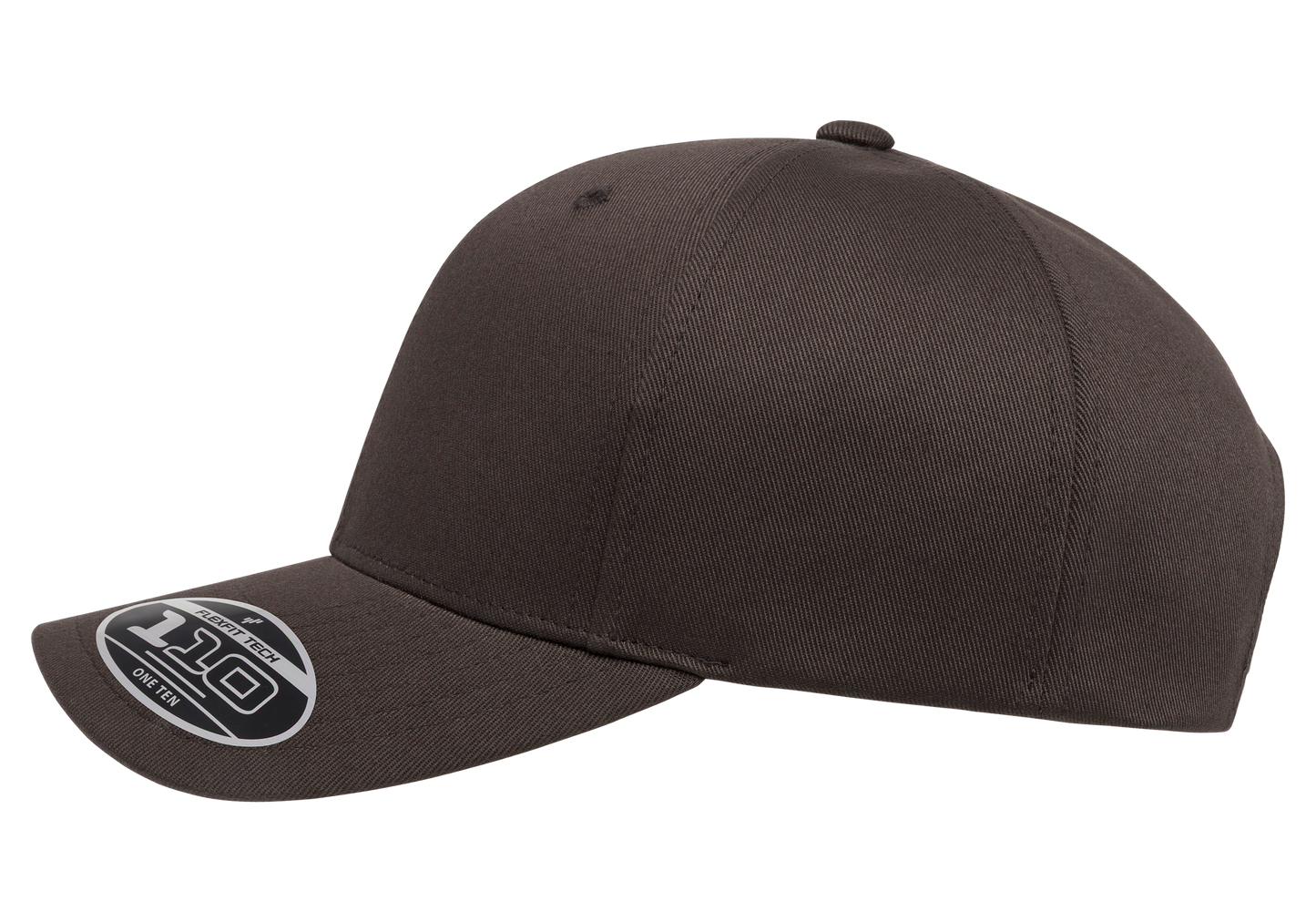 Flexfit 6277 Adjustable 110 Wooly Combed Cap, Black