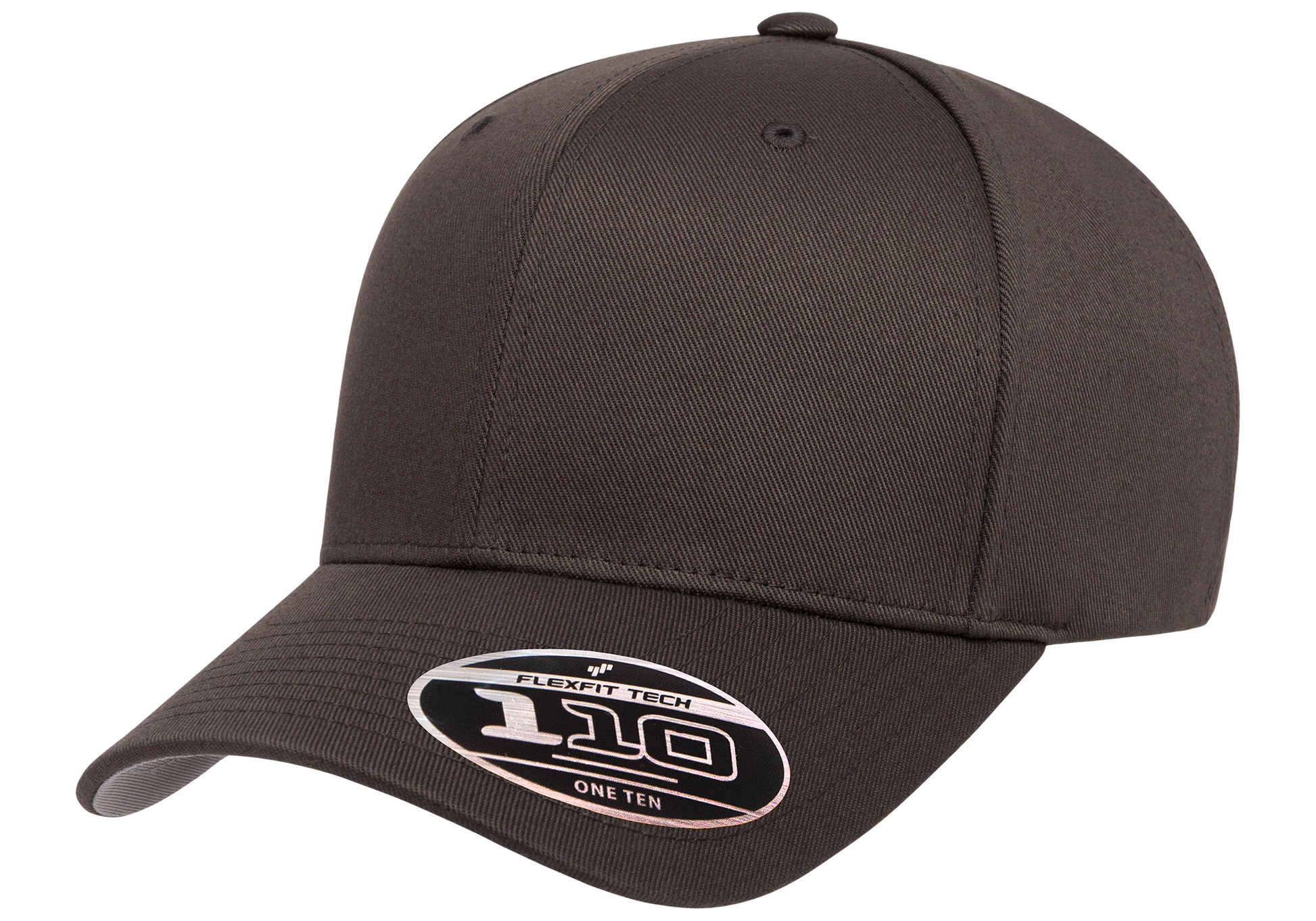 Flexfit 6277 Adjustable 110 Wooly Combed Cap, Black