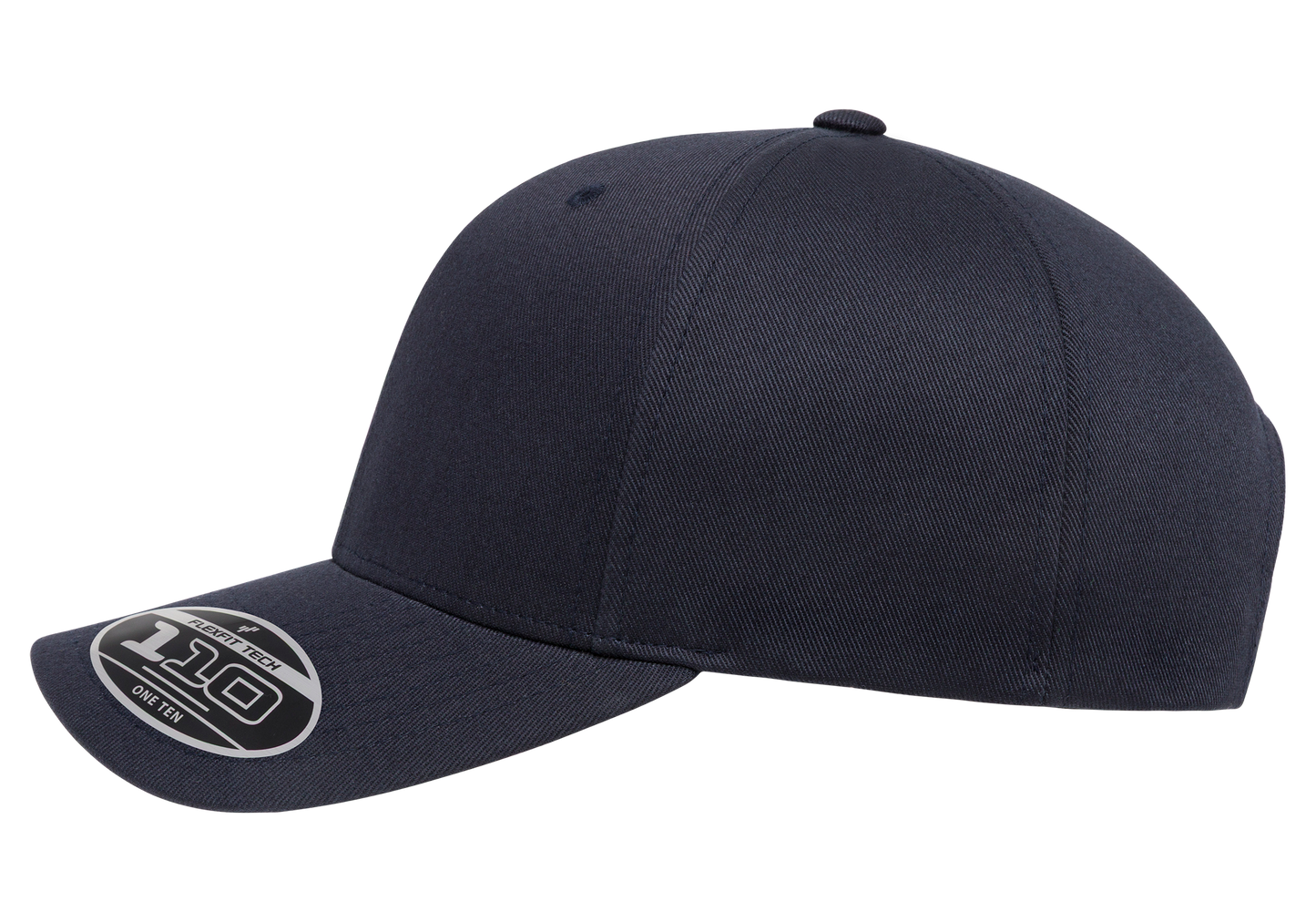Flexfit 6277 Adjustable 110 Wooly Combed Cap, Black