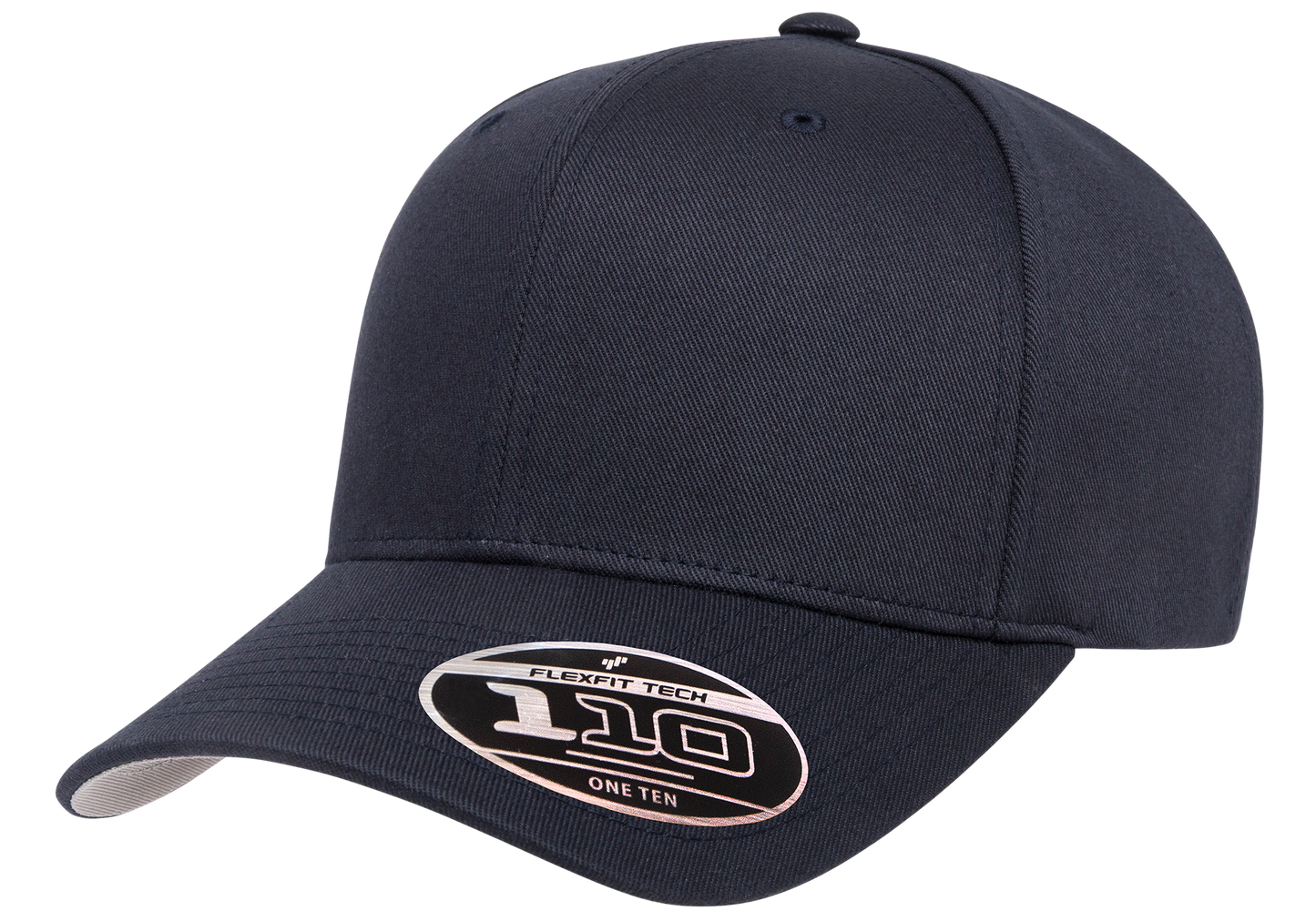 Flexfit 6277 Adjustable 110 Wooly Combed Cap, Black