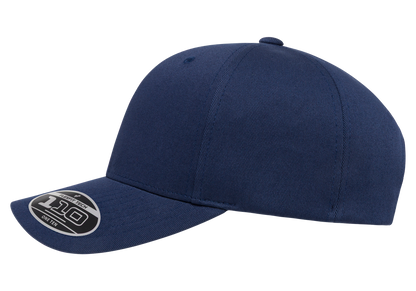 Flexfit 6277 Adjustable 110 Wooly Combed Cap, Black