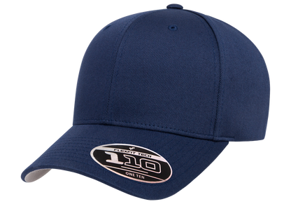 Flexfit 6277 Adjustable 110 Wooly Combed Cap, Black