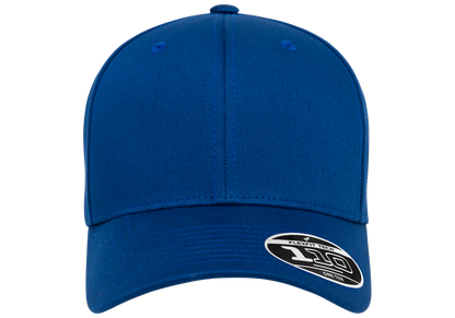 Flexfit 6277 Adjustable 110 Wooly Combed Cap, Black