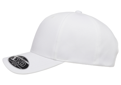 Flexfit 6277 Adjustable 110 Wooly Combed Cap, Black
