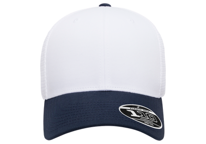 Flexfit 110 Mesh Cap, 2-Tone, Adjustable Snapback, Trucker Hat