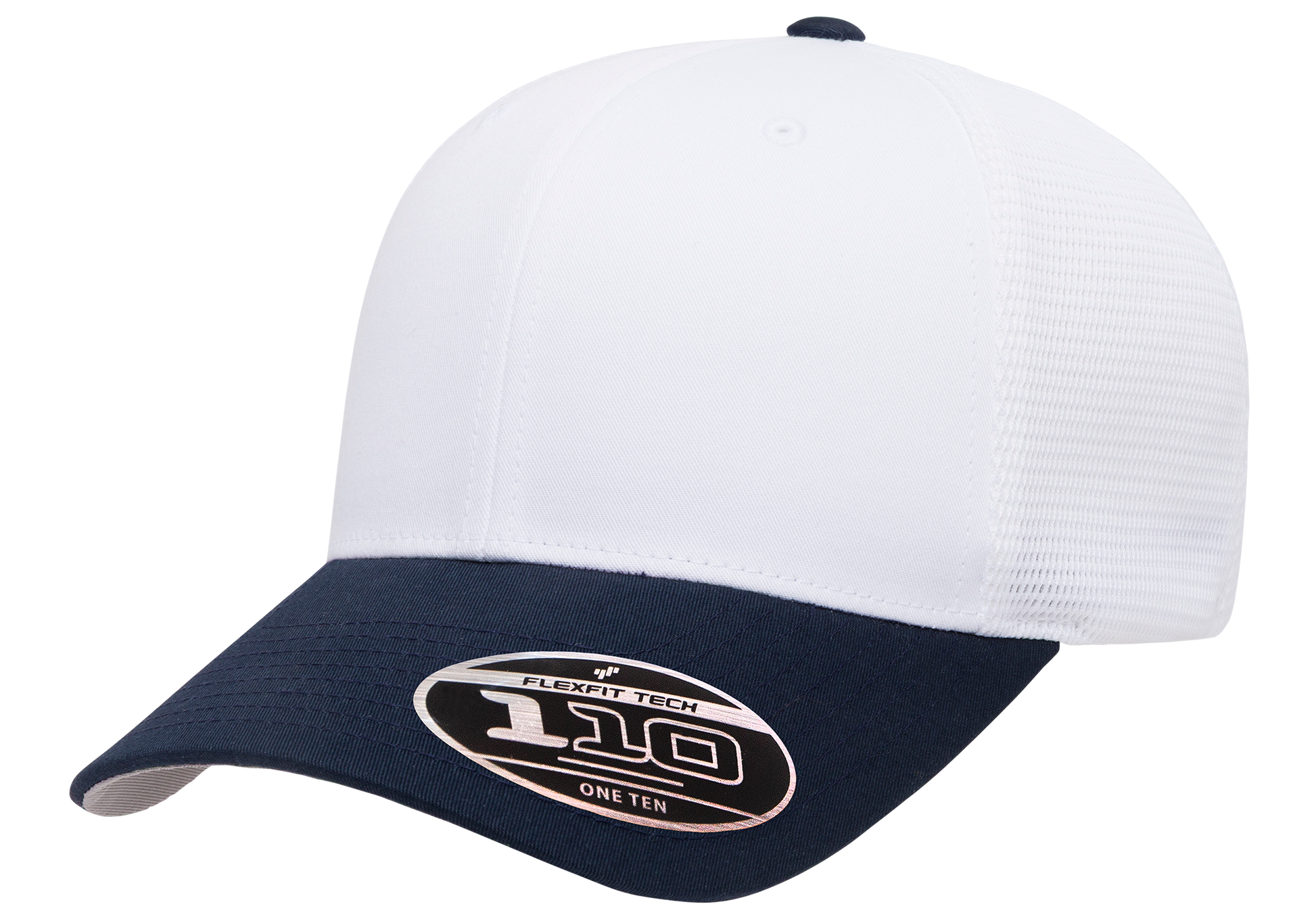 Flexfit 110 Mesh Cap, 2-Tone, Adjustable Snapback, Trucker Hat
