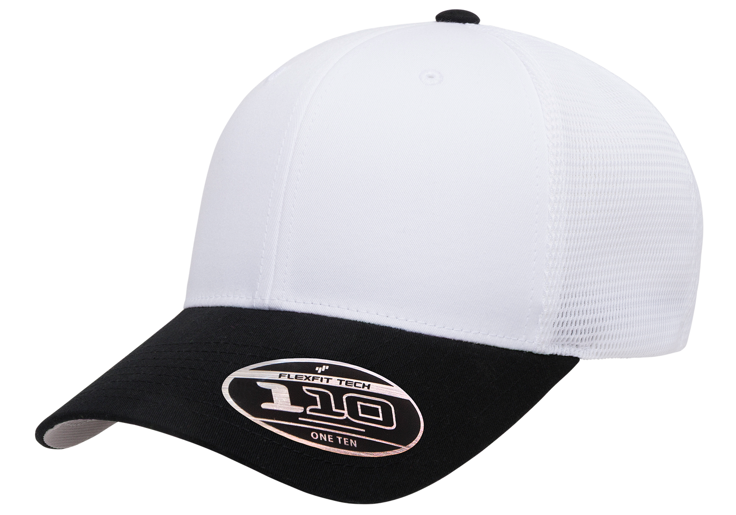 Flexfit 110 Mesh Cap, 2-Tone, Adjustable Snapback, Trucker Hat