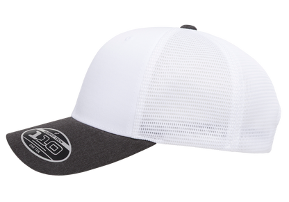 Flexfit 110 Mesh Cap, 2-Tone, Adjustable Snapback, Trucker Hat