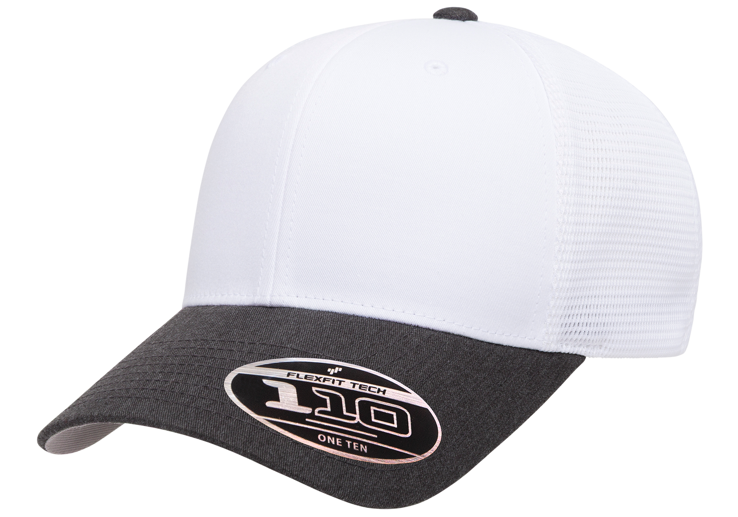 Flexfit 110 Mesh Cap, 2-Tone, Adjustable Snapback, Trucker Hat