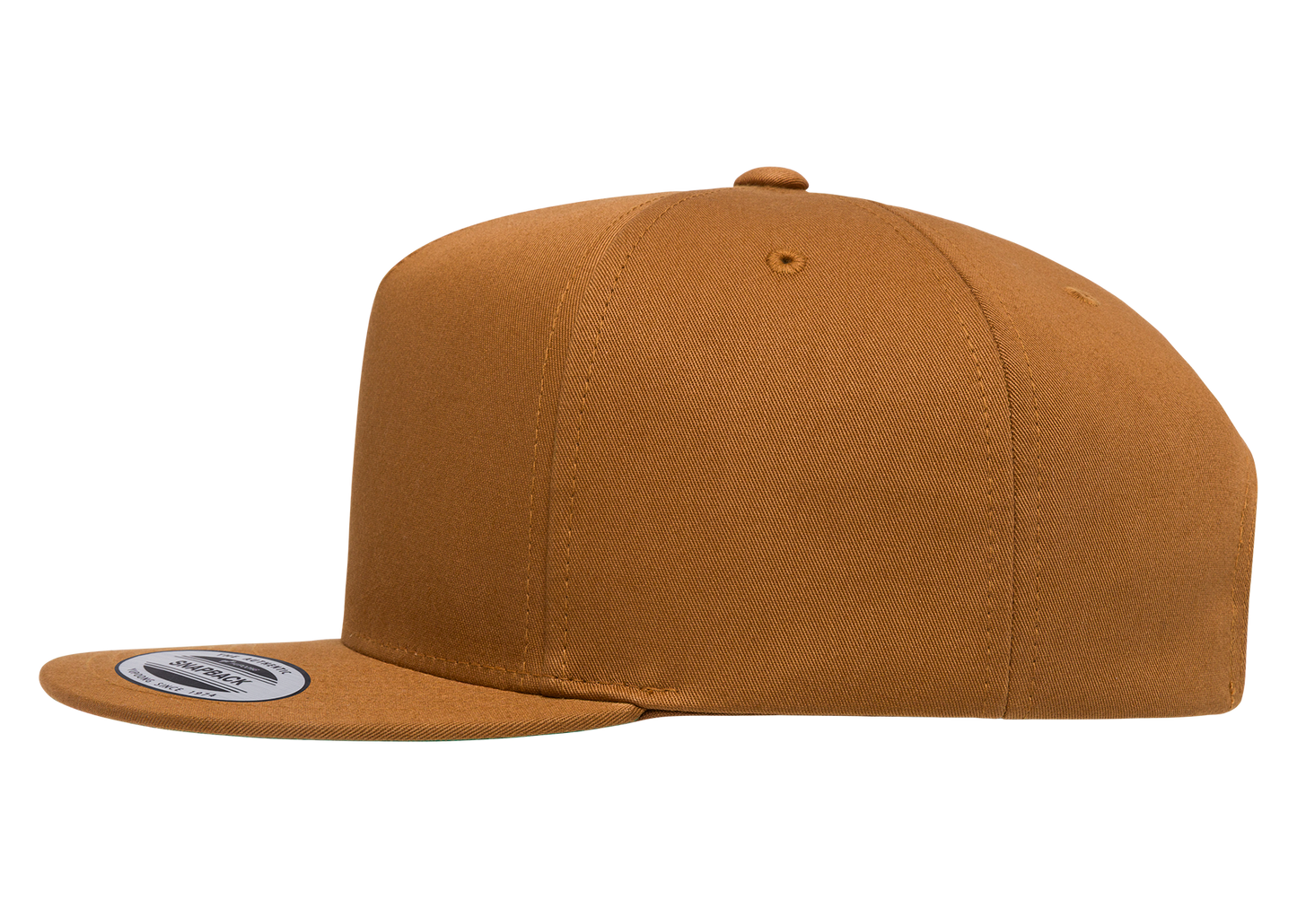 YP Classics 5-Panel Cotton Twill Snapback Cap