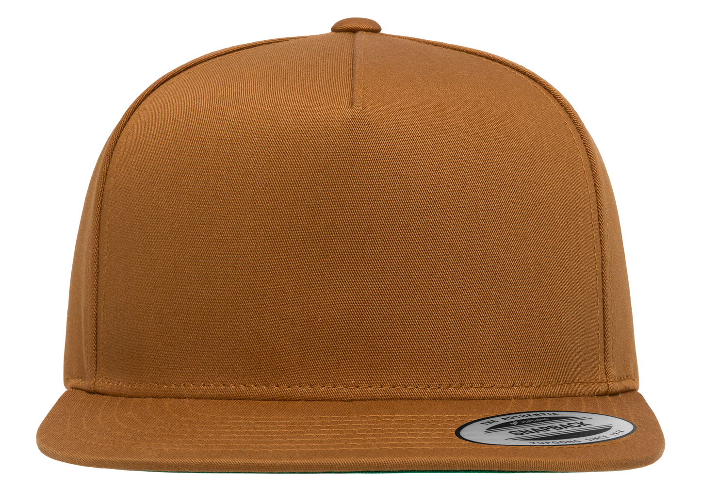 YP Classics 5-Panel Cotton Twill Snapback Cap