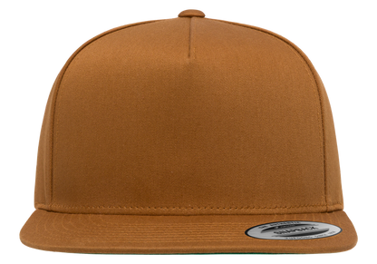 YP Classics 5-Panel Cotton Twill Snapback Cap