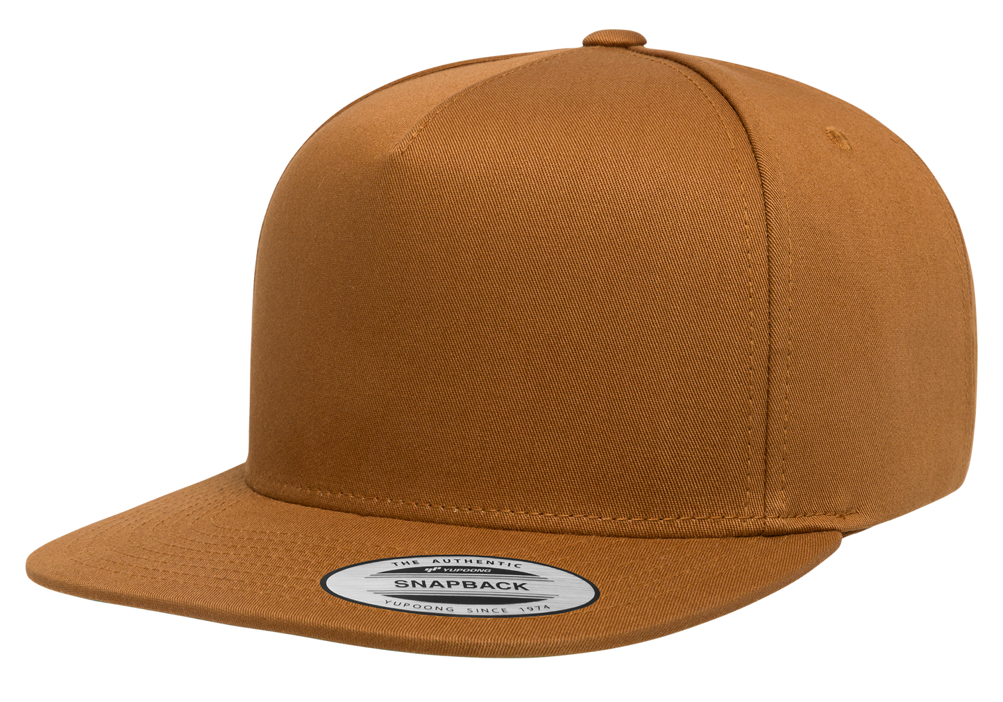 YP Classics 5-Panel Cotton Twill Snapback Cap