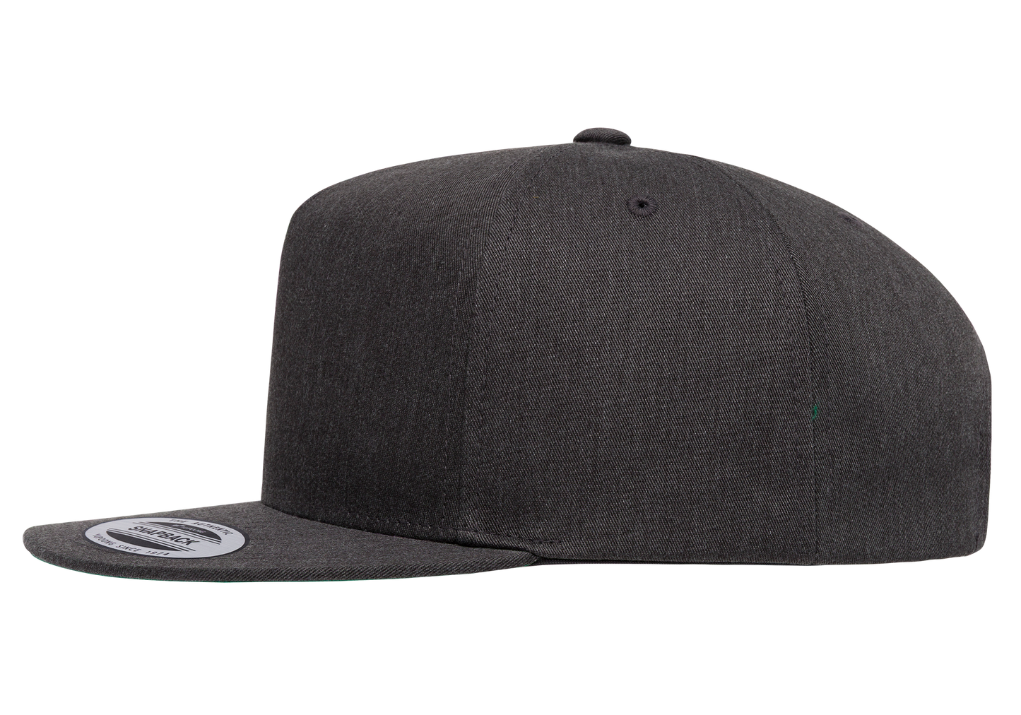 YP Classics 5-Panel Cotton Twill Snapback Cap