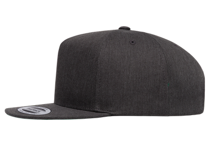 YP Classics 5-Panel Cotton Twill Snapback Cap