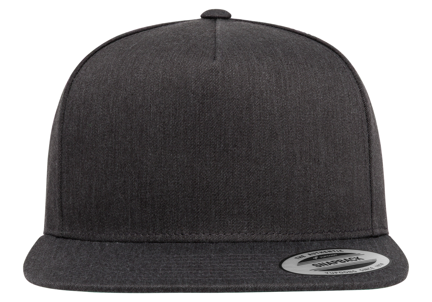 YP Classics 5-Panel Cotton Twill Snapback Cap