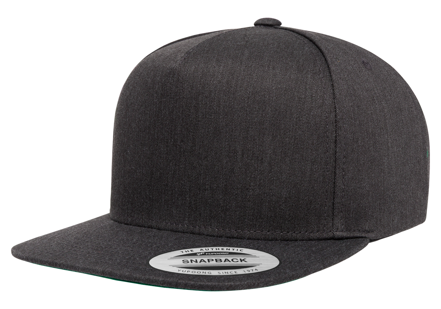 YP Classics 5-Panel Cotton Twill Snapback Cap