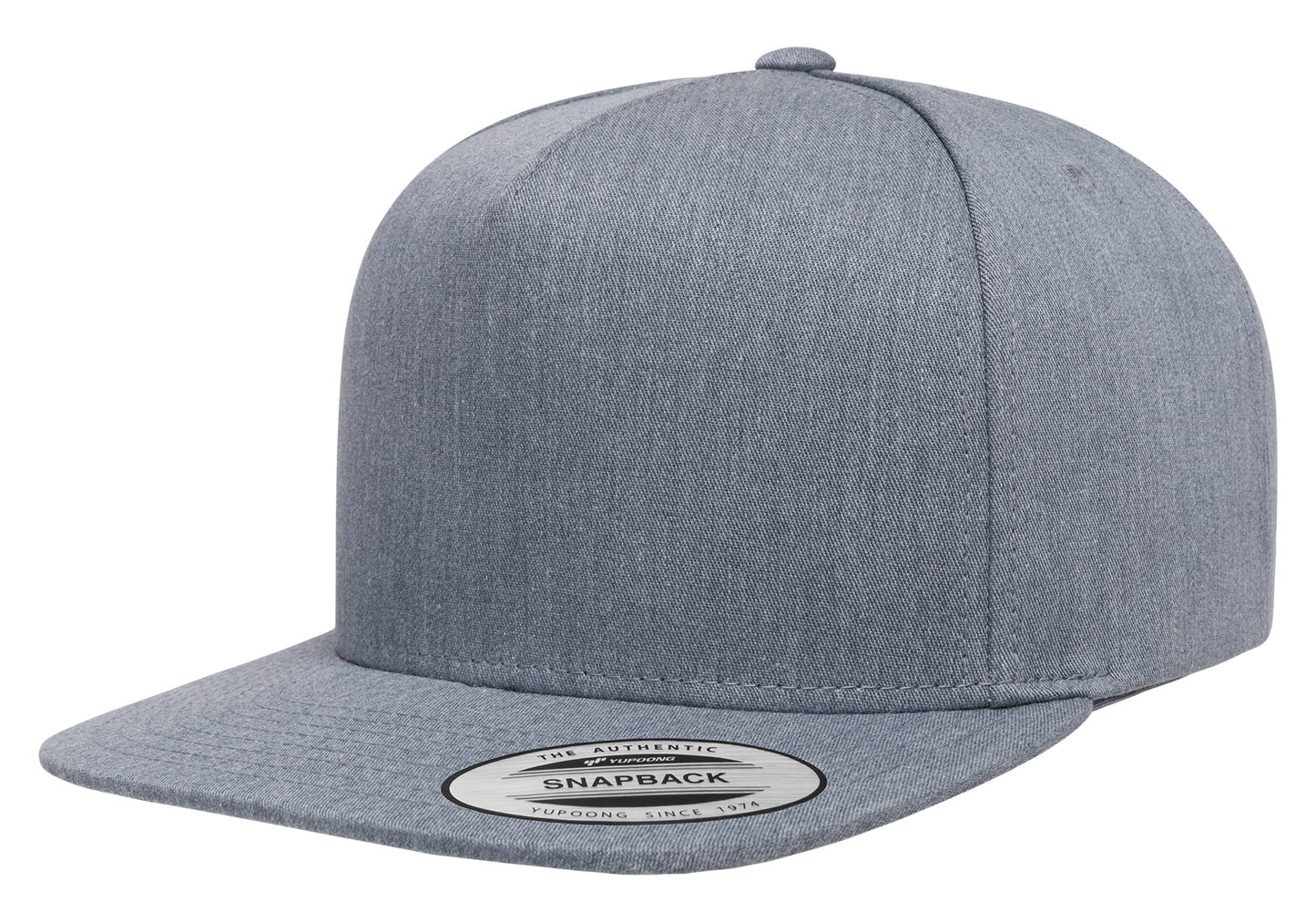 YP Classics 5-Panel Cotton Twill Snapback Cap