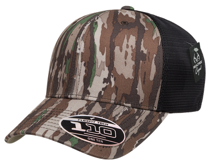 Flexfit 110 Mesh Realtree Camo Cap, One Size