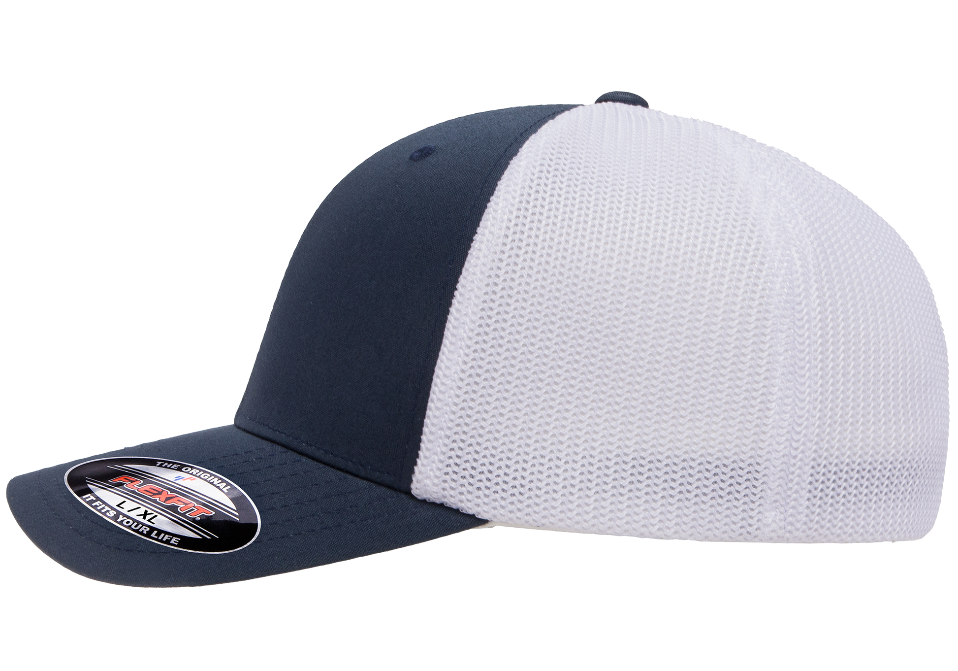 Flexfit 2-Tone Trucker Mesh Cap, Stretch Fitted