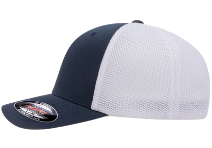 Flexfit 2-Tone Trucker Mesh Cap, Stretch Fitted