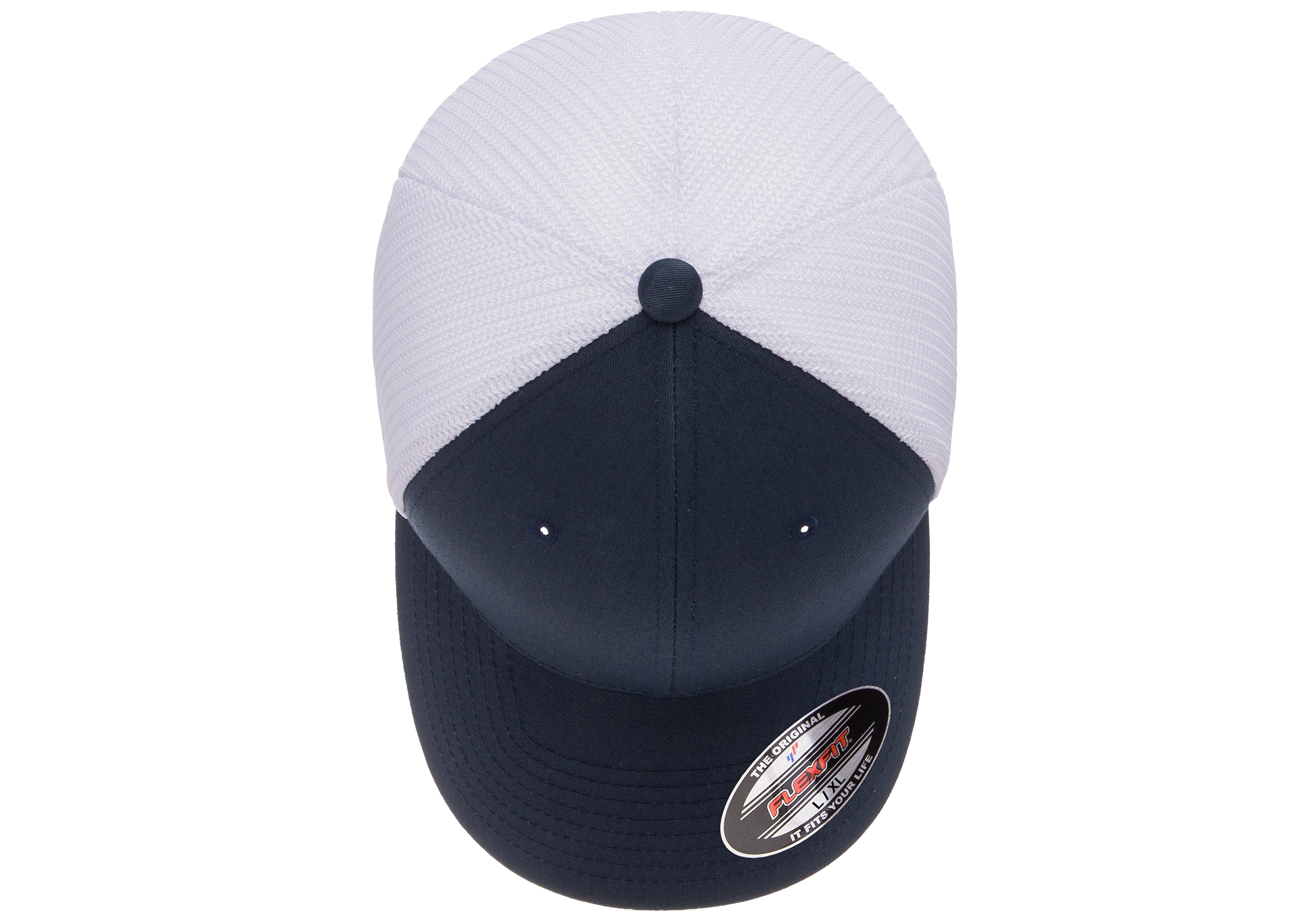 Flexfit 2-Tone Trucker Mesh Cap, Stretch Fitted