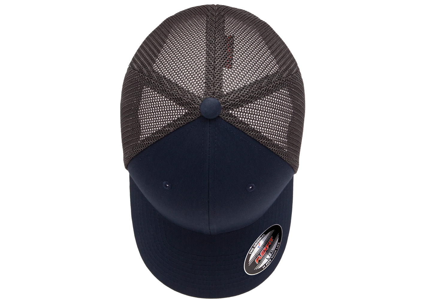 Flexfit 2-Tone Trucker Mesh Cap, Stretch Fitted