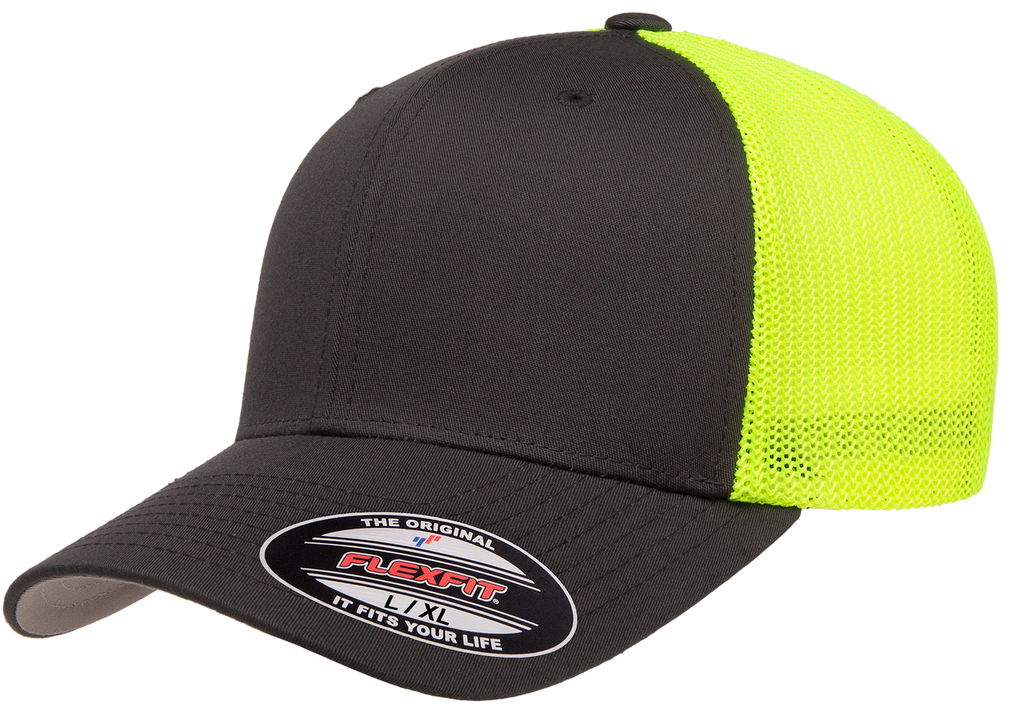 Flexfit 2-Tone Trucker Mesh Cap, Stretch Fitted