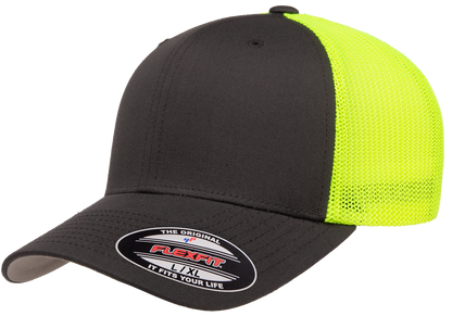 Flexfit 2-Tone Trucker Mesh Cap, Stretch Fitted