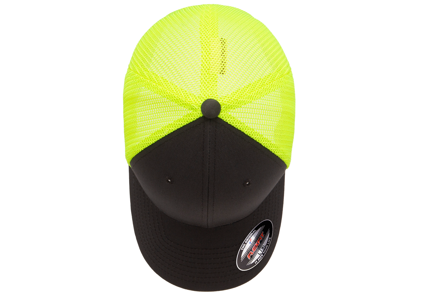Flexfit 2-Tone Trucker Mesh Cap, Stretch Fitted