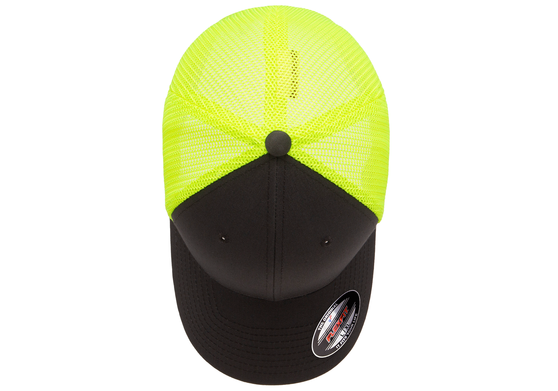 Flexfit 2-Tone Trucker Mesh Cap, Stretch Fitted