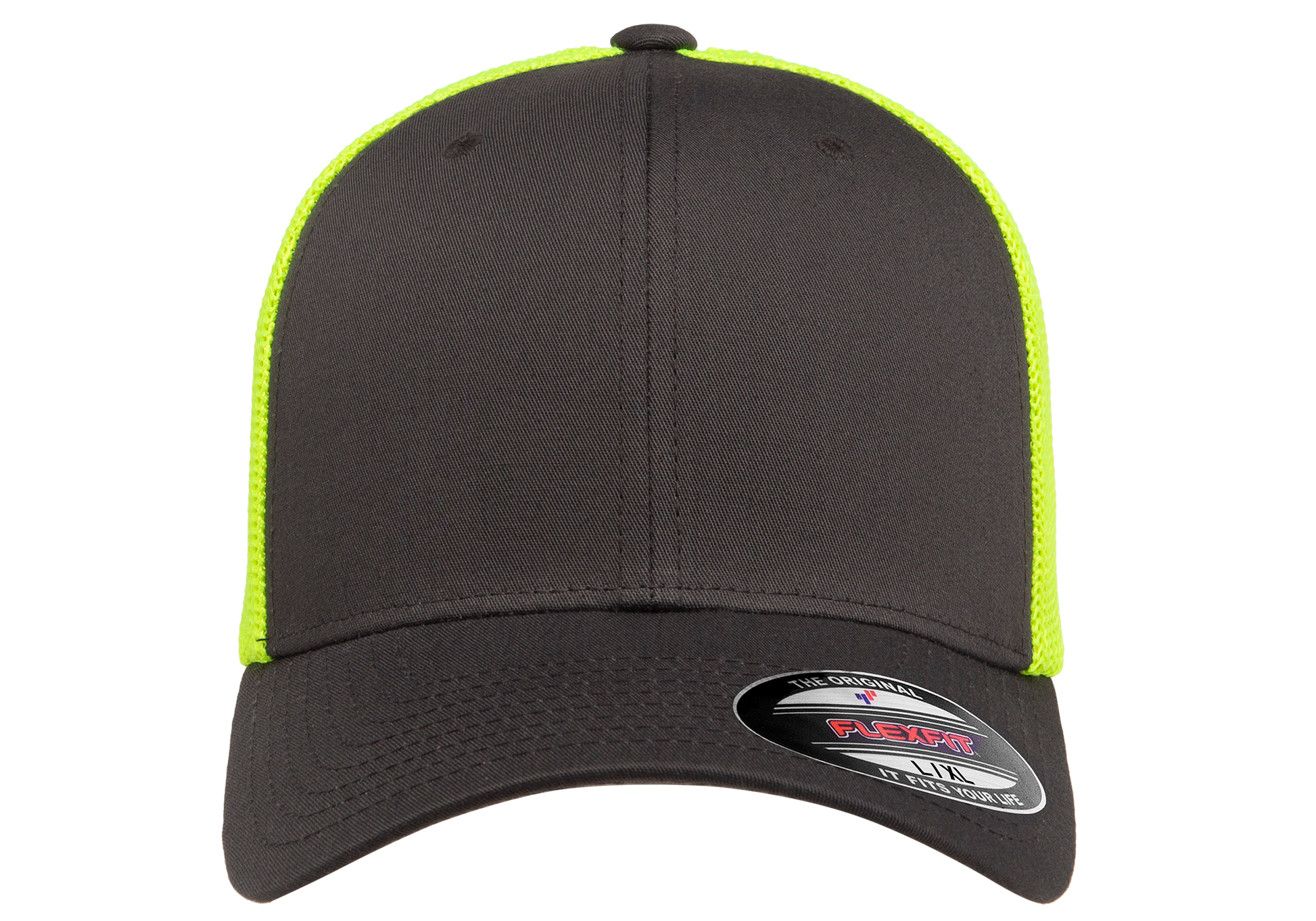 Flexfit 2-Tone Trucker Mesh Cap, Stretch Fitted