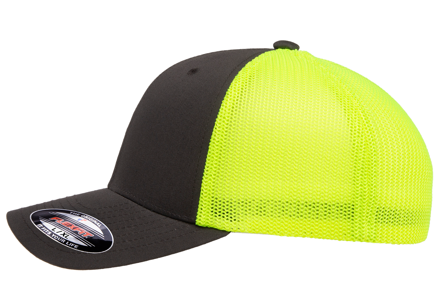 Flexfit 2-Tone Trucker Mesh Cap, Stretch Fitted