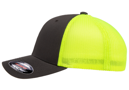 Flexfit 2-Tone Trucker Mesh Cap, Stretch Fitted