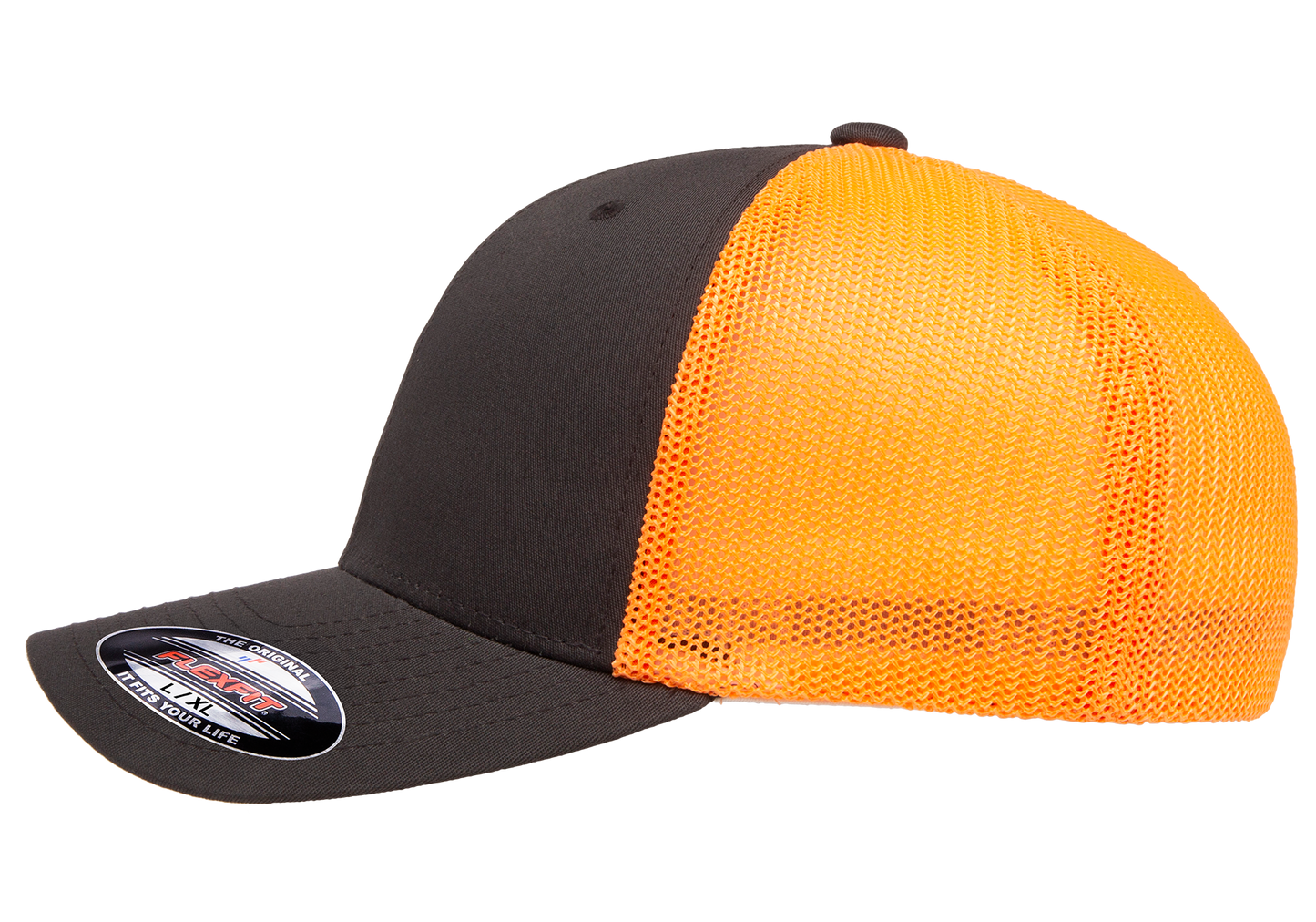 Flexfit 2-Tone Trucker Mesh Cap, Stretch Fitted