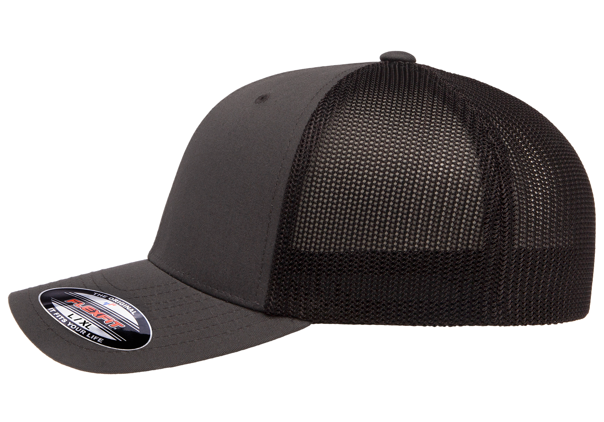 Flexfit 2-Tone Trucker Mesh Cap, Stretch Fitted