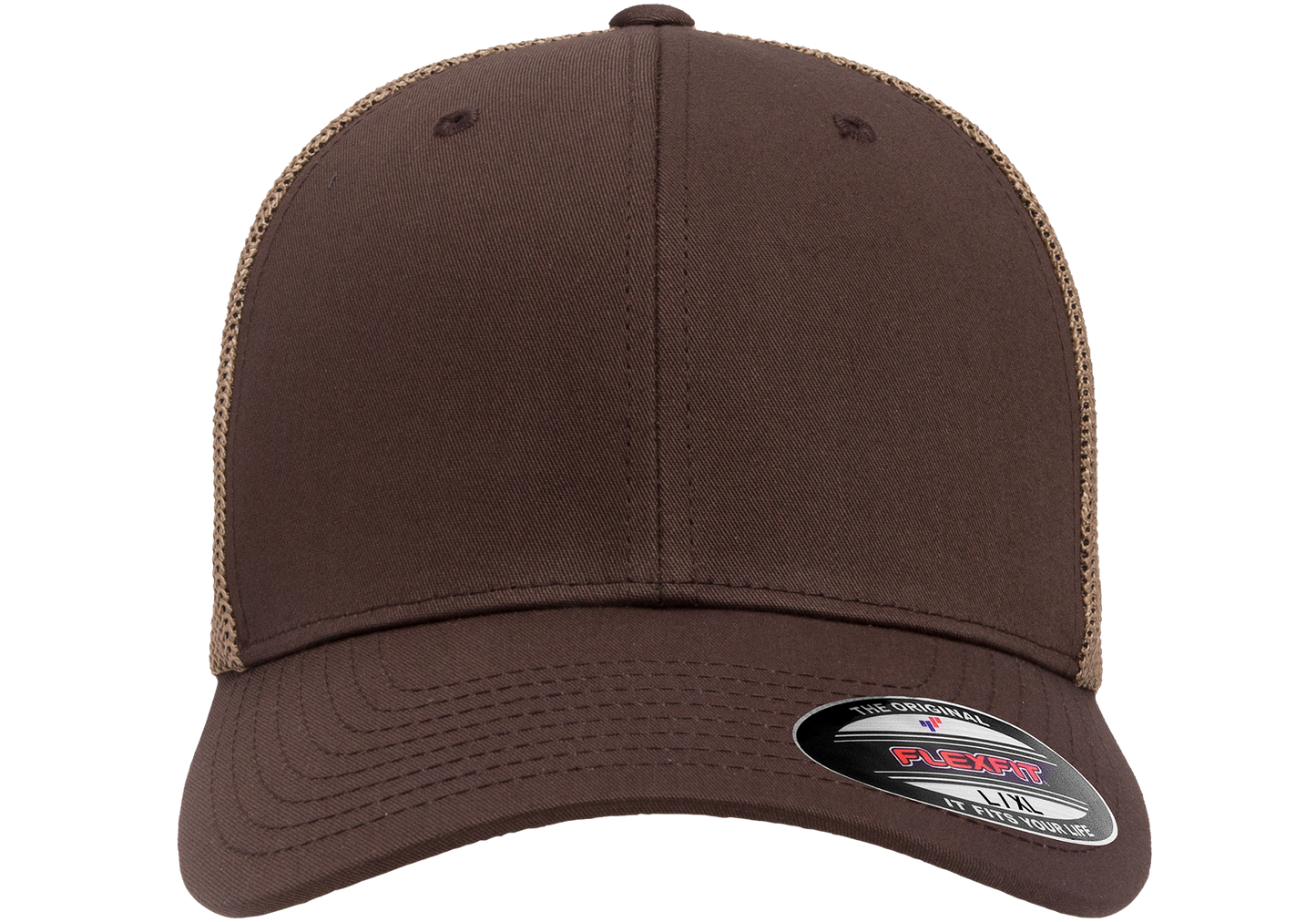 Flexfit 2-Tone Trucker Mesh Cap, Stretch Fitted
