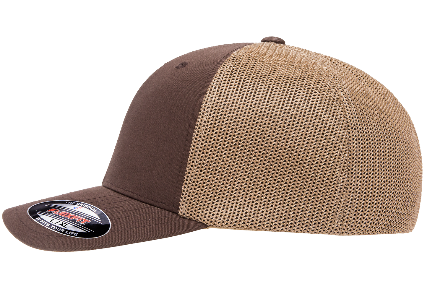 Flexfit 2-Tone Trucker Mesh Cap, Stretch Fitted