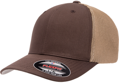 Flexfit 2-Tone Trucker Mesh Cap, Stretch Fitted