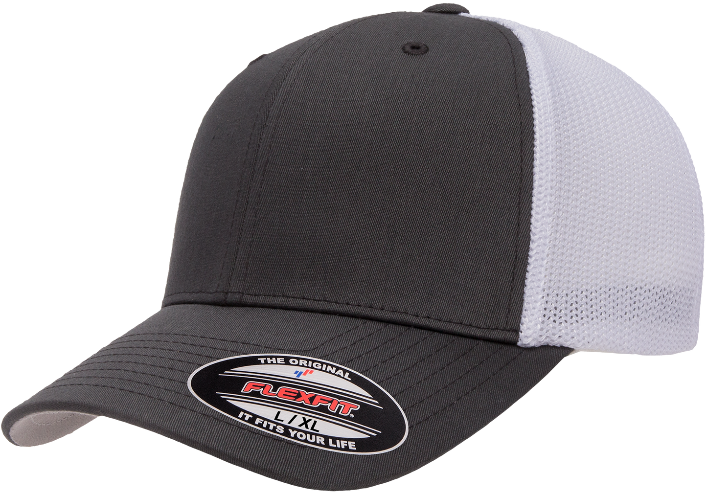 Flexfit 2-Tone Trucker Mesh Cap, Stretch Fitted